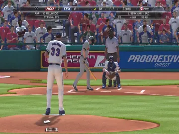 Major League Baseball 2K7 screen shot game playing